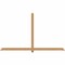 Ekena Millwork Eugene Smooth Timber Gable Bracket, Western Red Cedar, 96"W x 56"H x 3 1/2"D x 3 1/2"F, 14/12 Pitch GBW096X56X0404EUG00SWR - alternate 1